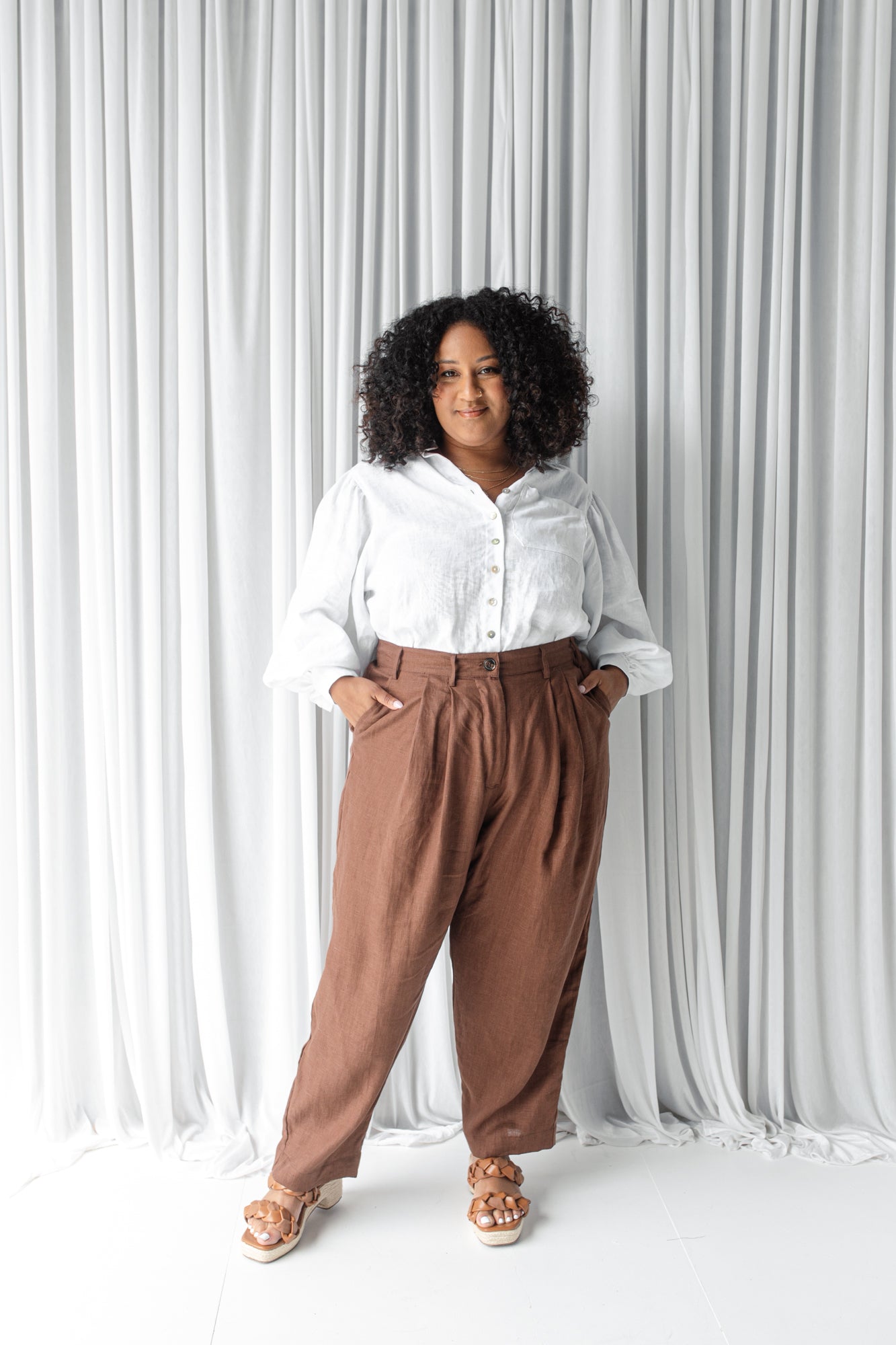 Tapered Trousers - Chocolate Brown – Ecclestone