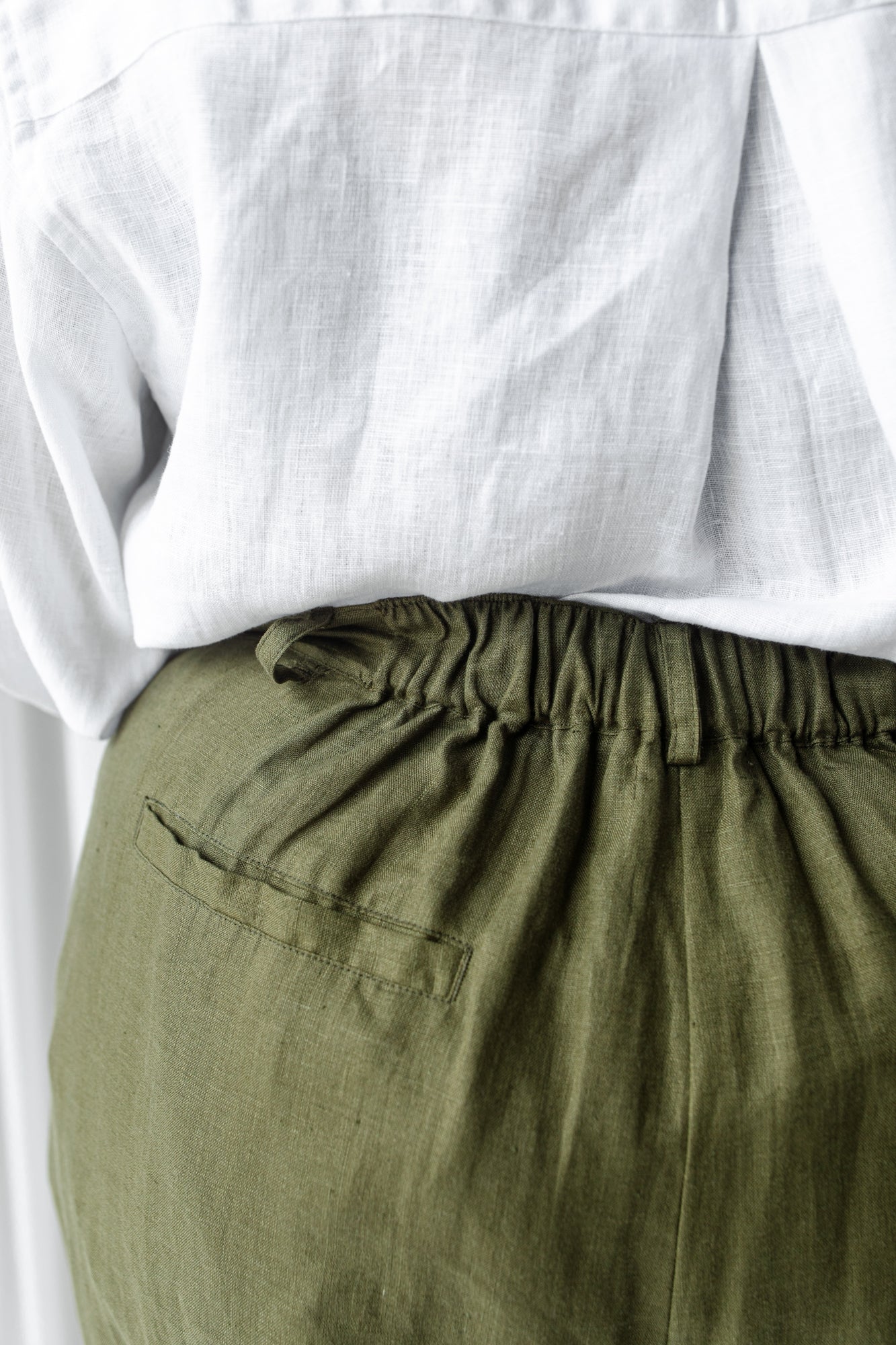 Tapered Trousers - Olive – Ecclestone